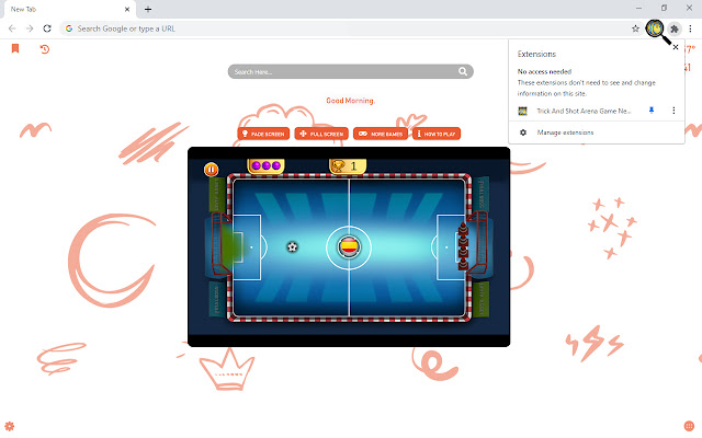 Trick And Shot Arena Game New Tab