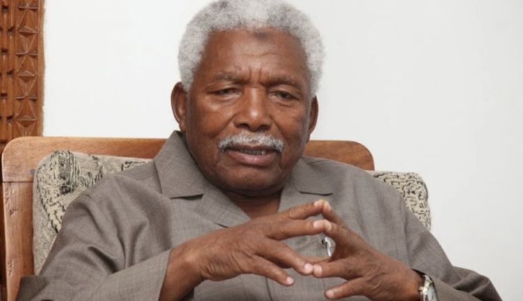 The late former Tanzanian President Ali Hassan Mwinyi.