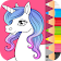 Unicorn Coloring 🦄 icon