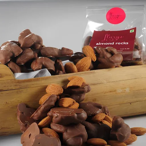 Almond Rock Choco Pouch[100 Grams]