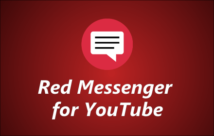 Red Messenger for Youtube Preview image 0