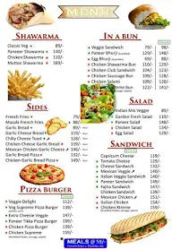 Carmiano'Z menu 1