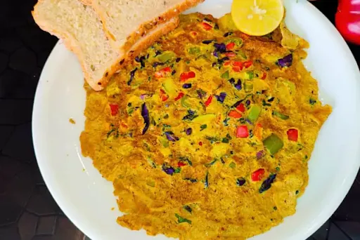 Steamed Exotic Masala Omelette [3 Eggs]