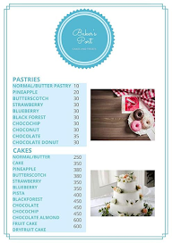 Baker's Port menu 2