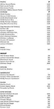 The Food Hub menu 1