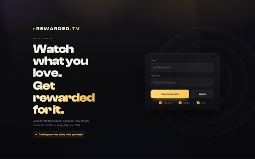 RewardedTV Netflix Helper screenshot 1