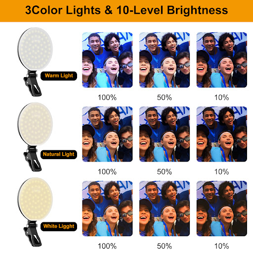 Title 5, Portable Mobile Phone Fill-in Light Perfect for...