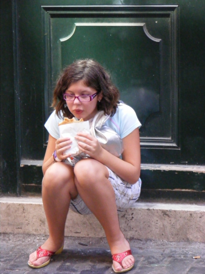 Spuntino ,in gita a Roma di paolo 123567