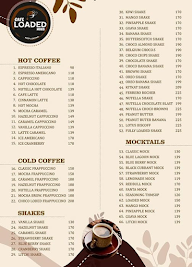 Cafe Loaded Mugs menu 2