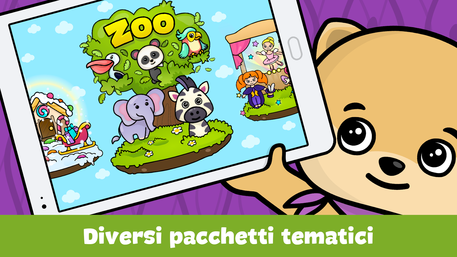 Disegni da colorare e giochi gratis per bambini screenshot "