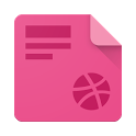 Droidddle - the Dribbble app icon