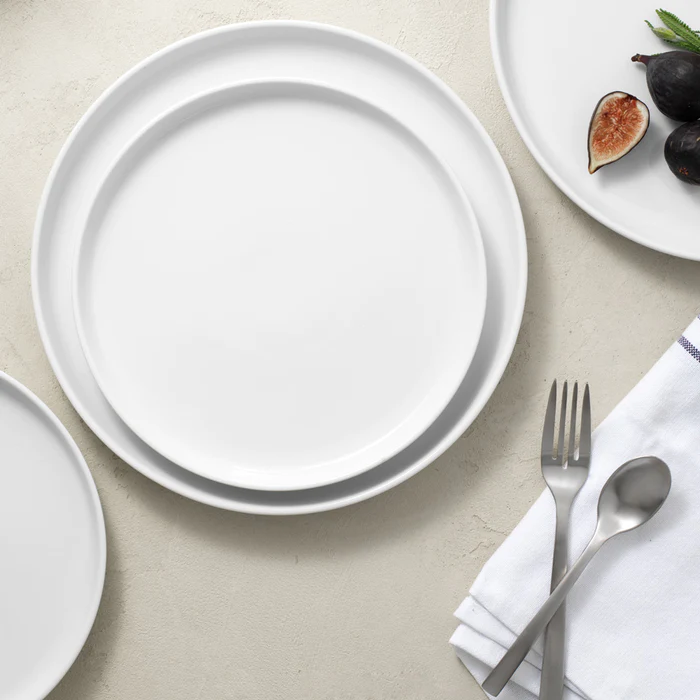 white dinnerware