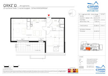 appartement à Montgermont (35)