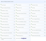 Natraj Sweets Corner menu 1