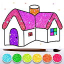 Glitter House Coloring and Drawing for ki 2.0 APK Download