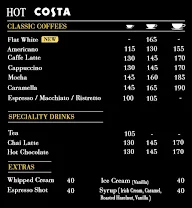 Costa Coffee menu 3