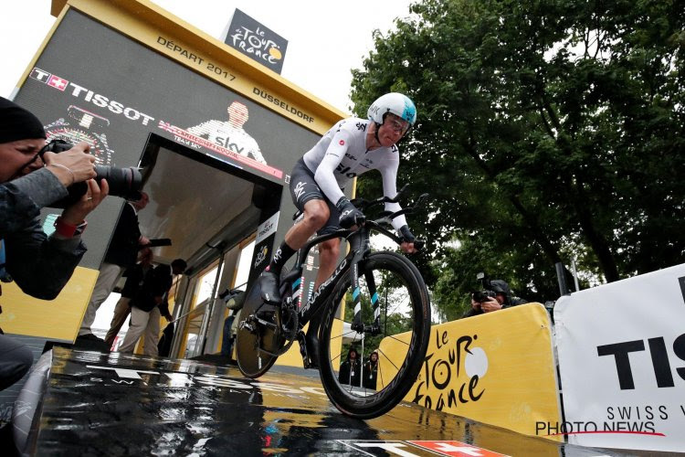 Meteen heisa na eerste Tour-dag door Chris Froome en Team Sky