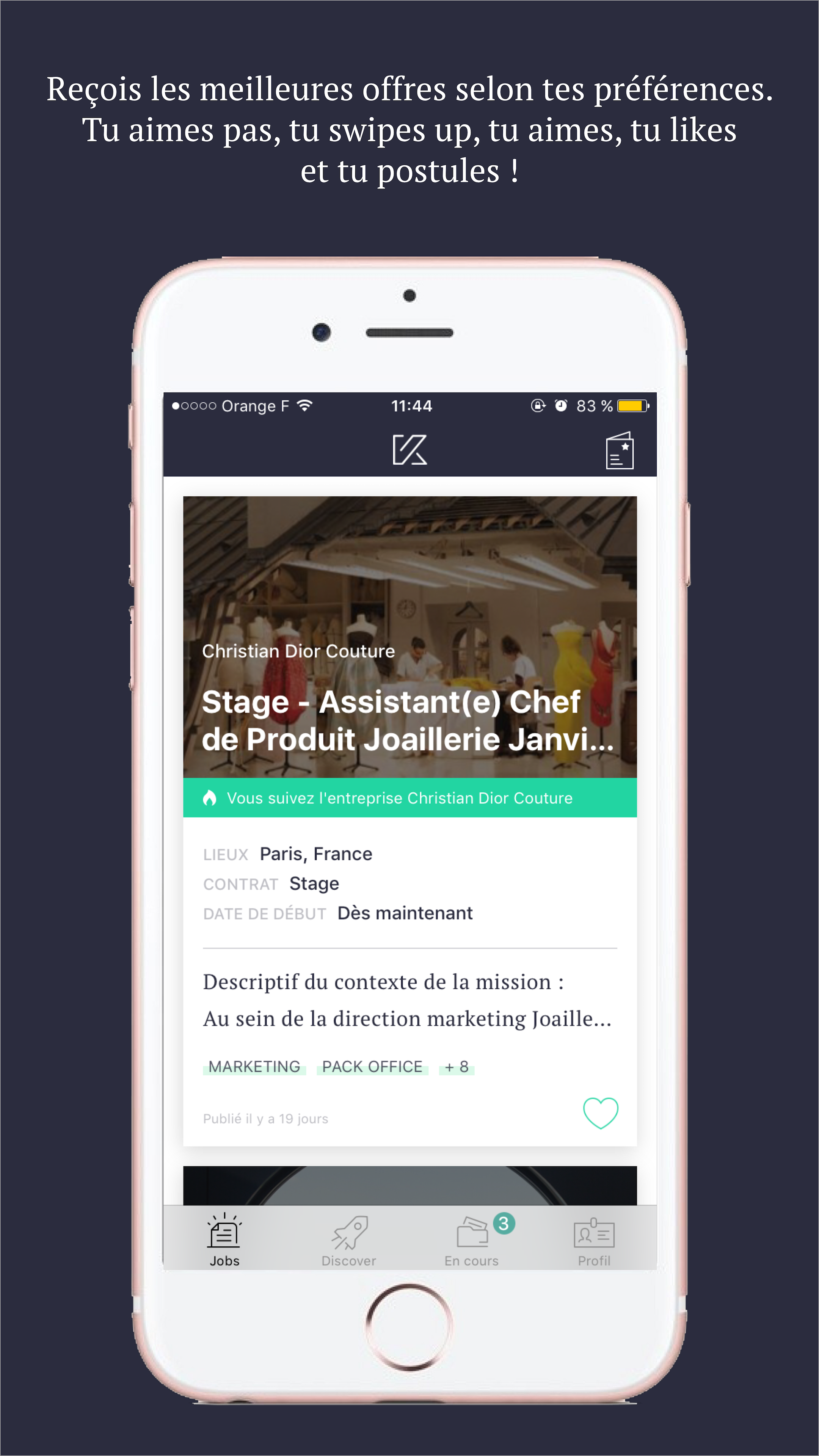 Android application Kudoz screenshort