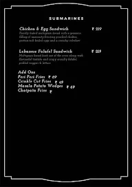 Bombay Sandwich Company menu 4