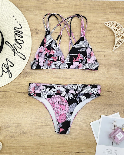 Title 3, New digital high-waisted swimsuit designed for ...