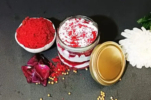 Red Velvet Jar Cake