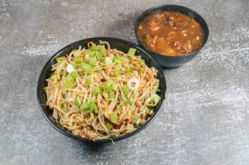 Chicken Manchurian Noodles