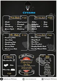 Mr Creams menu 5