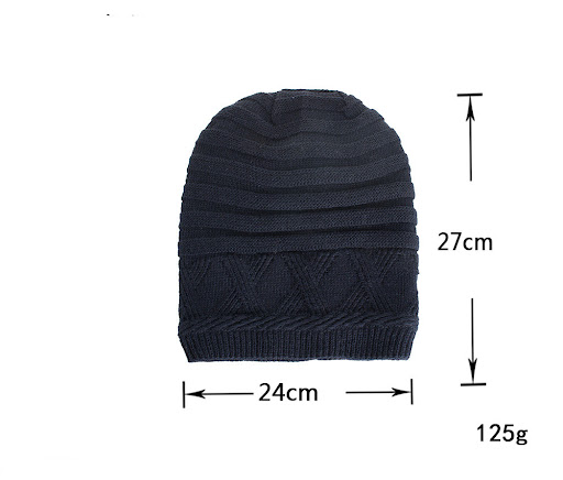 Title 11, Horizontal Thermal Pullover Hat Knitted Wool pr...