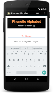 How to get NATO Phonetic Alphabet lastet apk for android