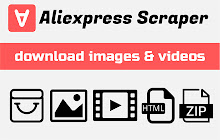 AliExpress Scraper | download images/video small promo image