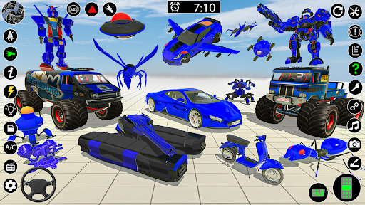 Screenshot Robot Car Transformers Game