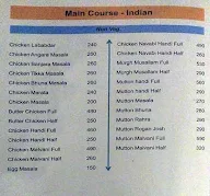 Rudra Family Restaurant and Bar menu 2