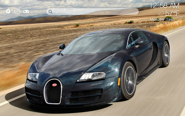 Bugatti HD new free tab theme