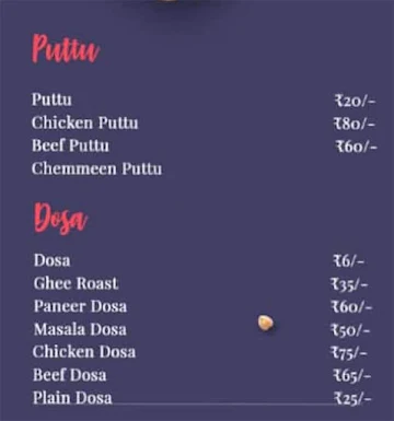 Njam Njam Foodiees Truck menu 