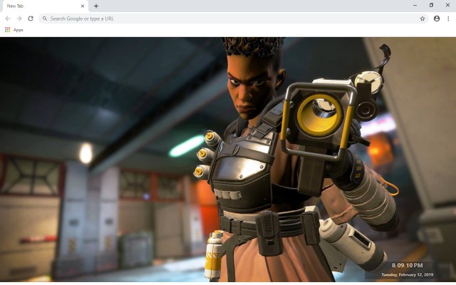 Apex Legends Bangalore New Tab Theme