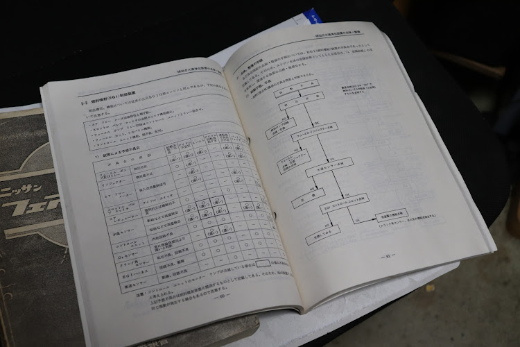 セドリックの整備要領書・430セドリック・ECCS・エアフロに関するカスタム事例の投稿画像3枚目