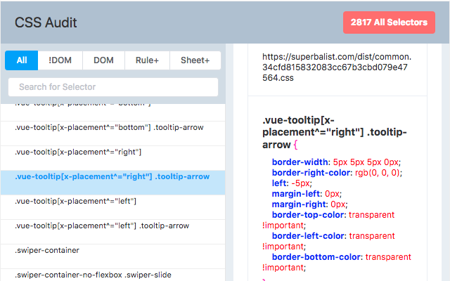 CSS Analysis Preview image 0