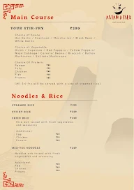 Asian aisle menu 1