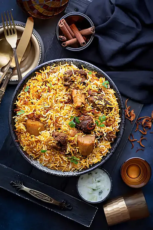 Mutton Dum Biryani( 100% Delhi Taste)