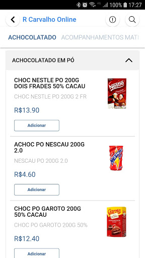 R Carvalho Supermercados