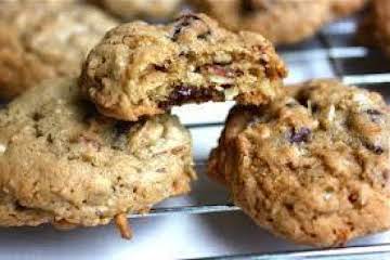 Orange Oatmeal Cranberry Cookies