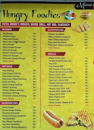 Hungry Foodies menu 1