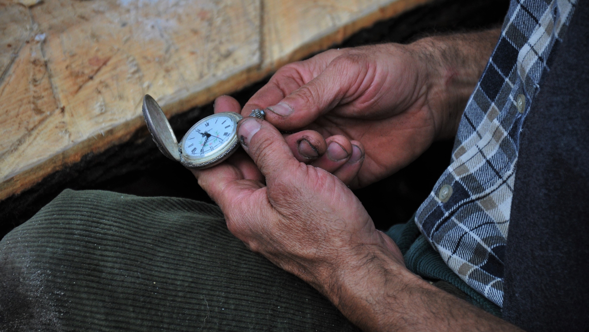 Il tempo nelle mani di utente cancellato