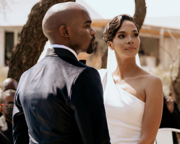 Liesl penned an appreciation post to her hubby Musa Mthombeni.