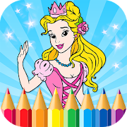 Princess Coloring Fairyland  Icon