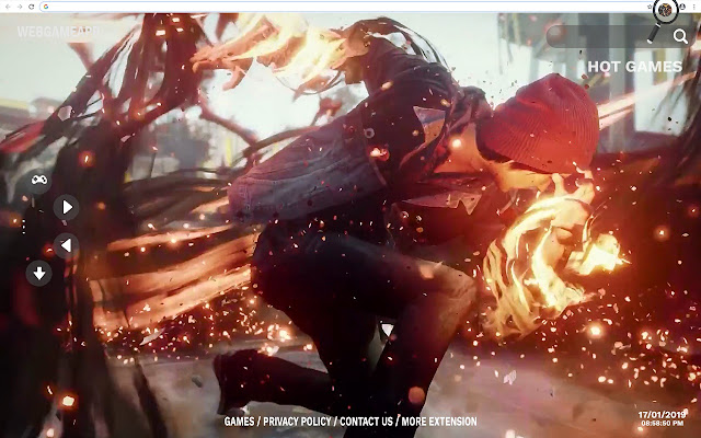 inFamous Second Son HD Wallpapers New Tab