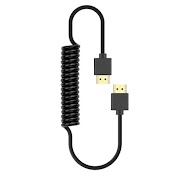 Cáp Lò Xo Hdmi Dài 1M Cho Máy Tính, Laptop