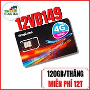 Sim 4G Vinaphone Trọn Gói 1 Năm Không Nạp Tiền U1500 , Vd149 , Vd89 , D500T - 500Gb/Tháng - Sim Ngọc Mai