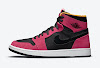 air jordan 1 zoom comfort “fireberry” fireberry/hyper pink-white-black