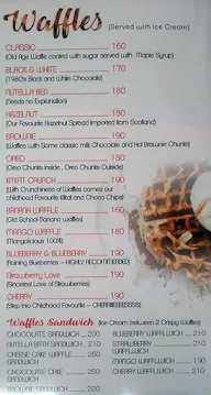 Peggy Ice Cream menu 3